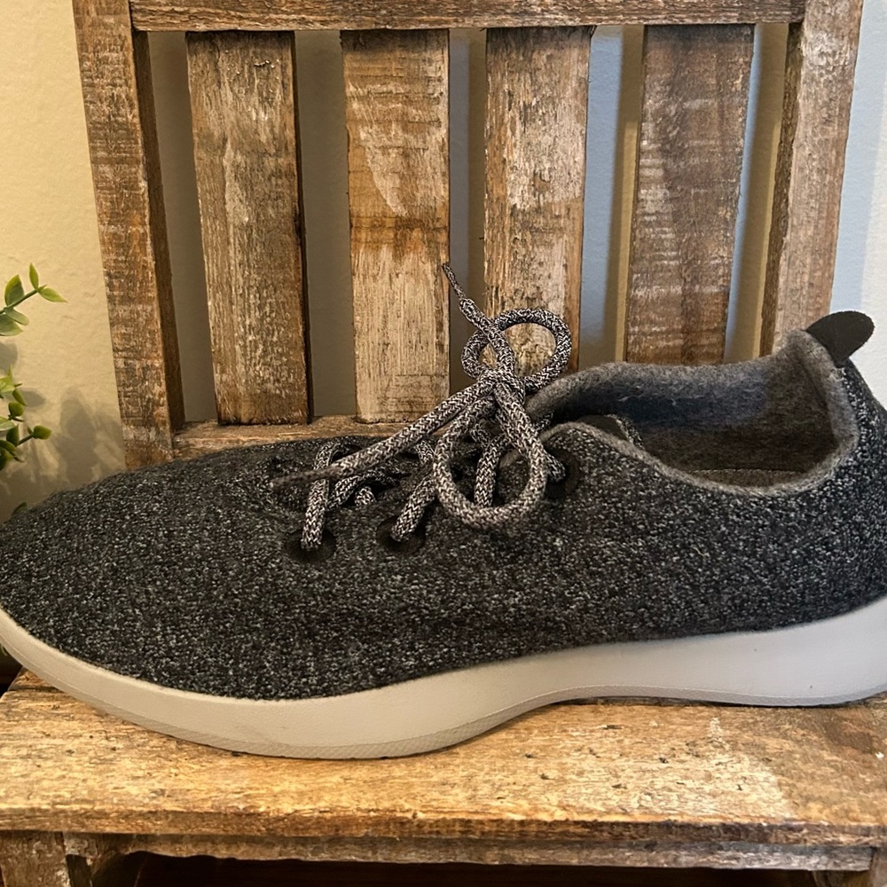 Allbirds Men's Wool Runners Athletic Running Casual Shoes Grey size 13 - Picture 2 of 4